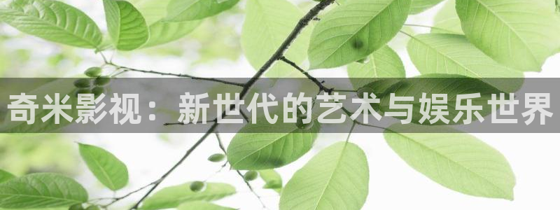 大地影院官网在线电影网：奇米影视：新世代的艺术与娱乐世界